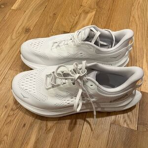 Hoka Kawana White Athletic Sneakers